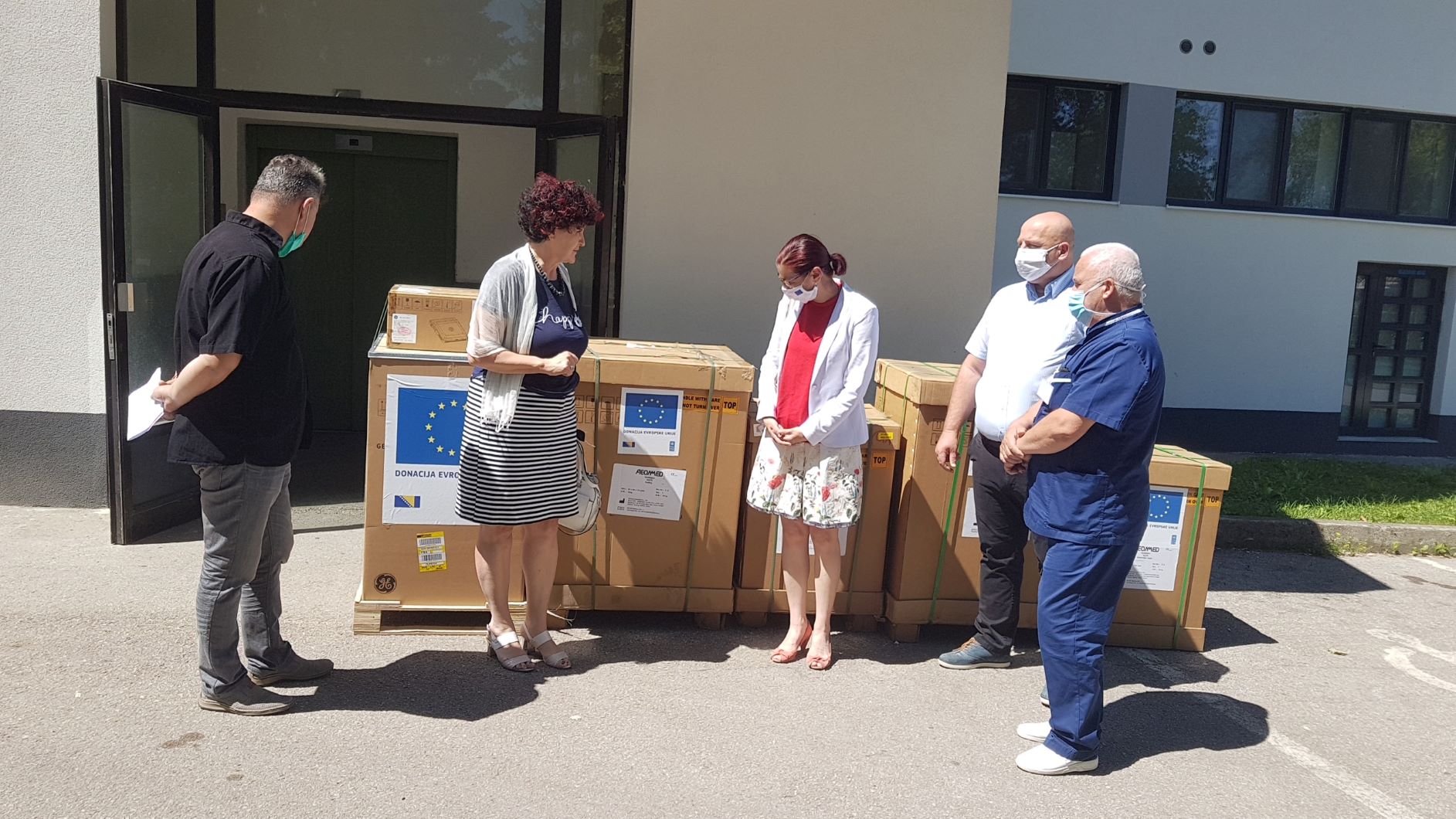 Donacija EU: Isporuka najavljene pomoći Kantonalnoj bolnici  